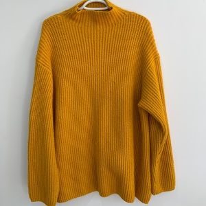 Mustard Knit Sweater